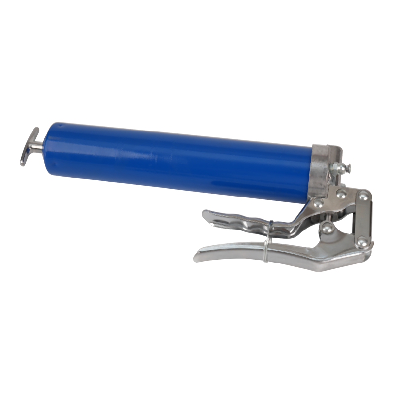 Handbediende vetspuit met spraycoating Handbediende vetspuit met spraycoating